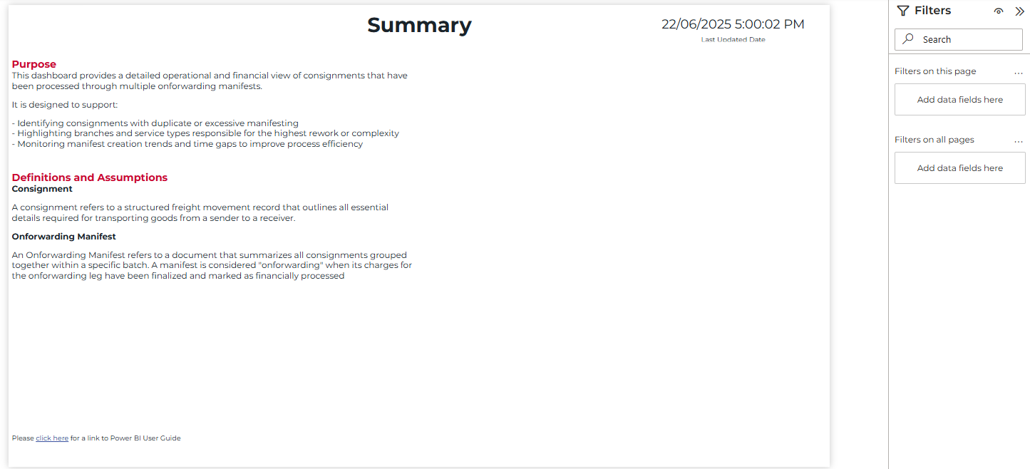 Documentation Summary